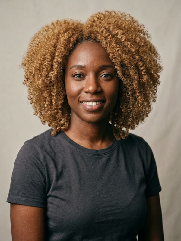 Honey-blonde curls — the preview